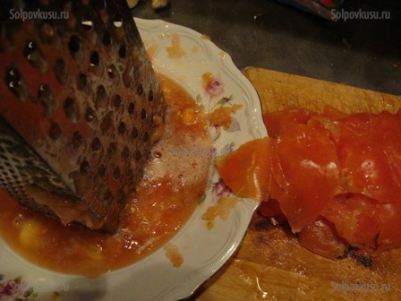 Баклажаны с помидорами и сыром