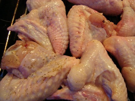 Крылышки куриные в духовке