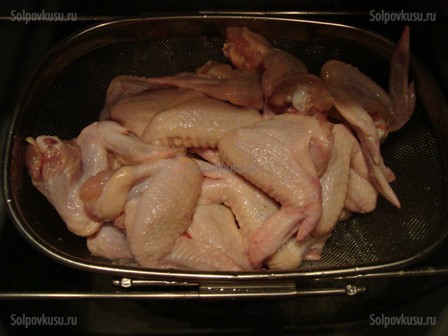 Крылышки куриные в духовке