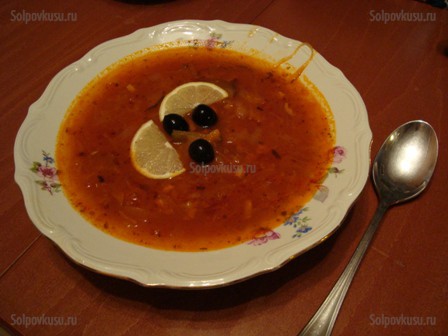 суп из квашеной капусты