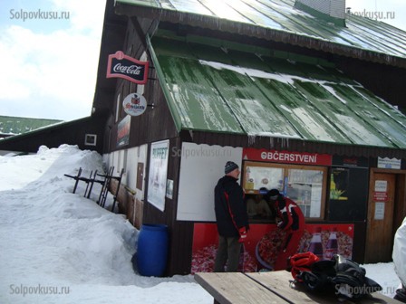 Пец под снежкой, отдых в горах Чехии
