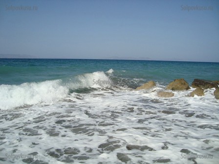 Пляжи острова Родос -  пляж Камирос
